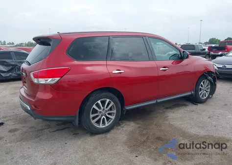 2014 Nissan Pathfinder S из США, поврежденный, VIN 5N1AR2MN2EC698379